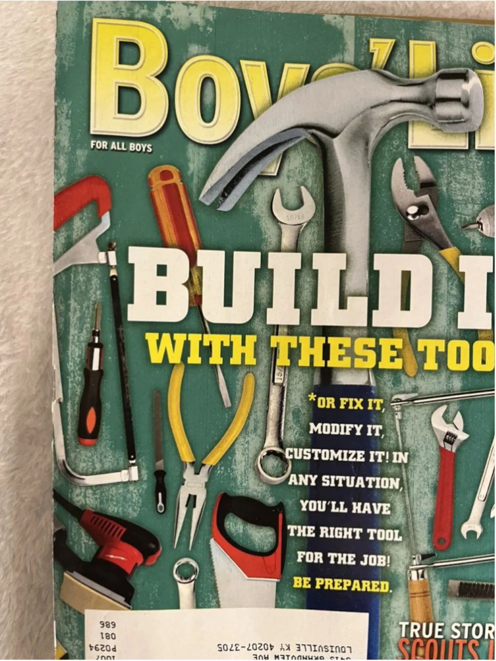 Boy’s Life Magazine -January 2011-Build It With These Tools SEE ALL